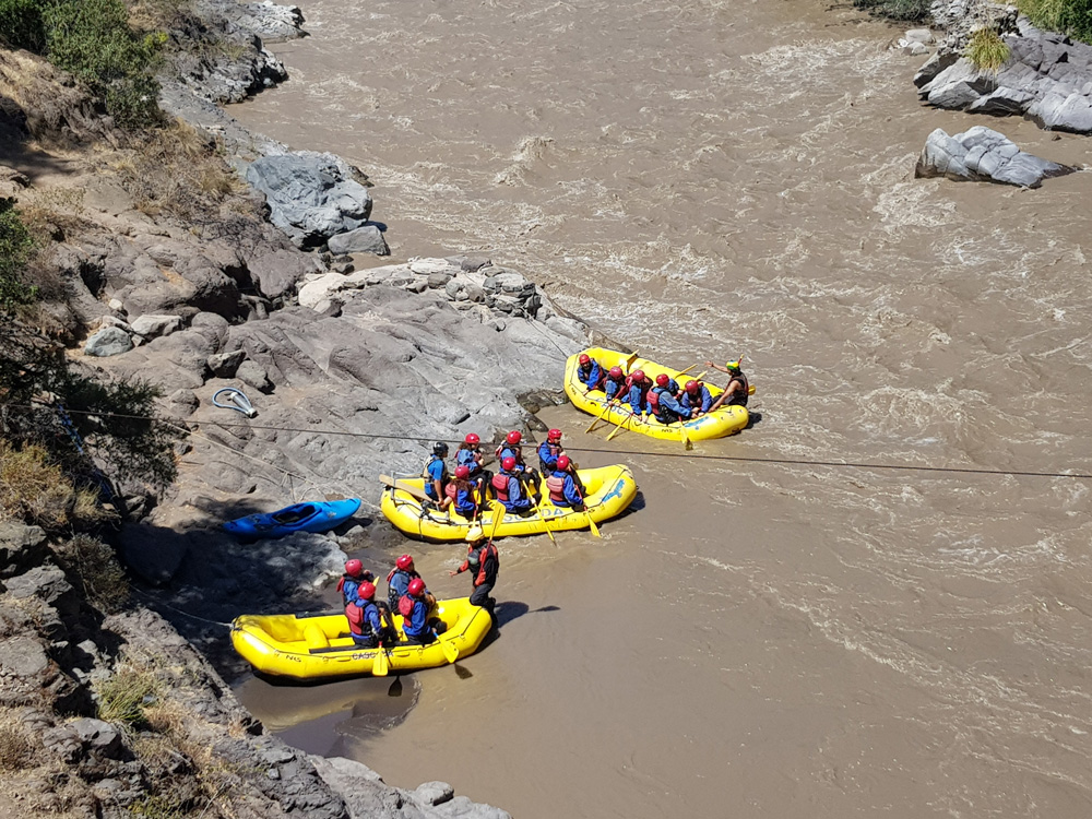 rafting