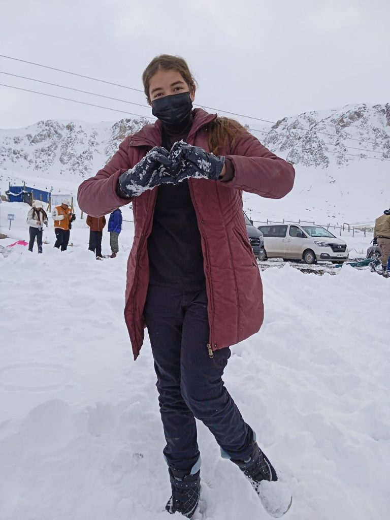 snow play